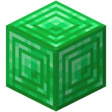 Bloco de esmeralda do Minecraft